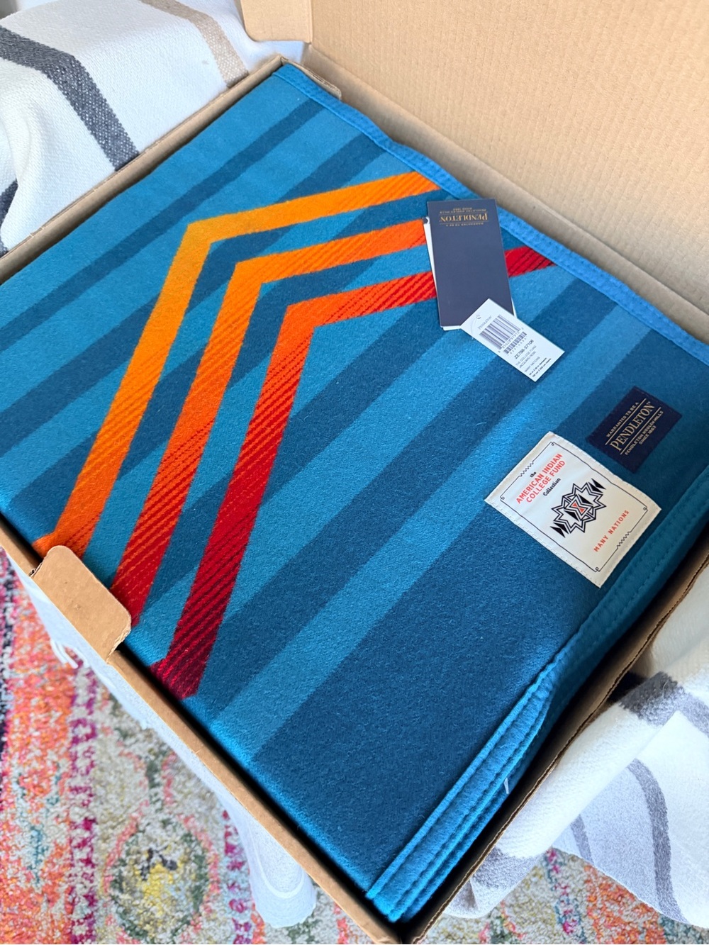 Pendleton Many Nations Blanket — NWT